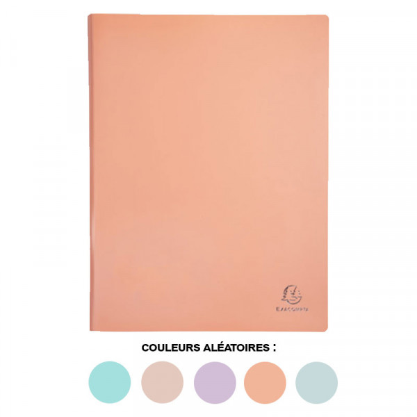 Porte-vue - 80 vues - Couleurs pastels - Exacompta