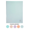 Porte-vue - 80 vues - Couleurs pastels - Exacompta