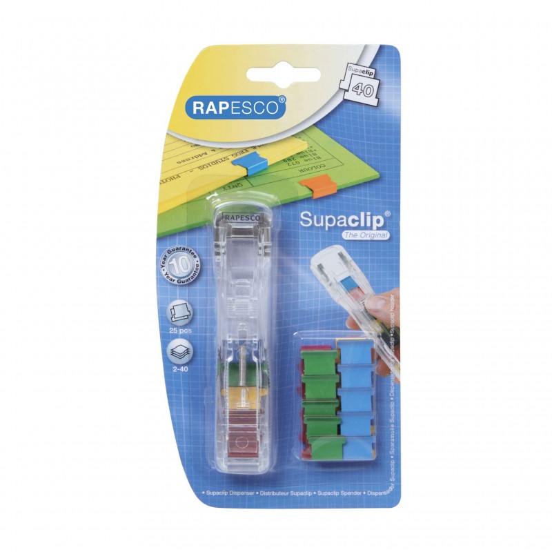 Pince À Clip Rapesco Supaclip40 | Surdiscount