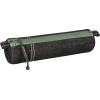 photo-Trousse scolaire - Ronde - Noir - Imitation jeans - 20 x 4,5 cm - Brunnen