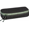 photo-Grande trousse scolaire - Rectangulaire - Noir - Imitation jeans - 22 x 11 x 6 cm - Brunnen