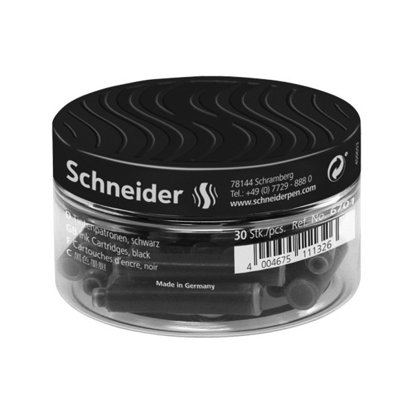 photo-Pot de 30 cartouches d'encre - Noir - Taille standard - Schneider
