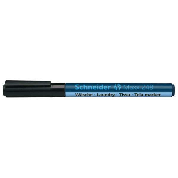 Marqueur - Permanent - Tissu et textile - Noir - 1mm - Schneider