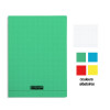 Lot de 10 cahiers - 24x32(cm) - Petits carreaux - 96 pages - couverture en polypro - sans spirale - Clairefontaine