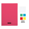 Lot de 10 cahiers - 24x32(cm) - Petits carreaux - 96 pages - couverture en polypro - sans spirale - Clairefontaine