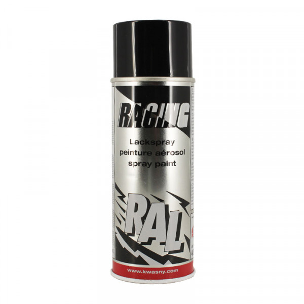 photo-Bombe de peinture carrosserie voiture Racing noir foncé RAL 9005 400ml