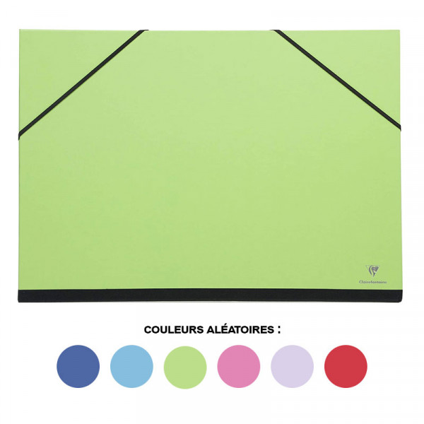 Carton à dessin - A4 + - 33 x 26 cm - Couleurs assortis - Clairefontaine
