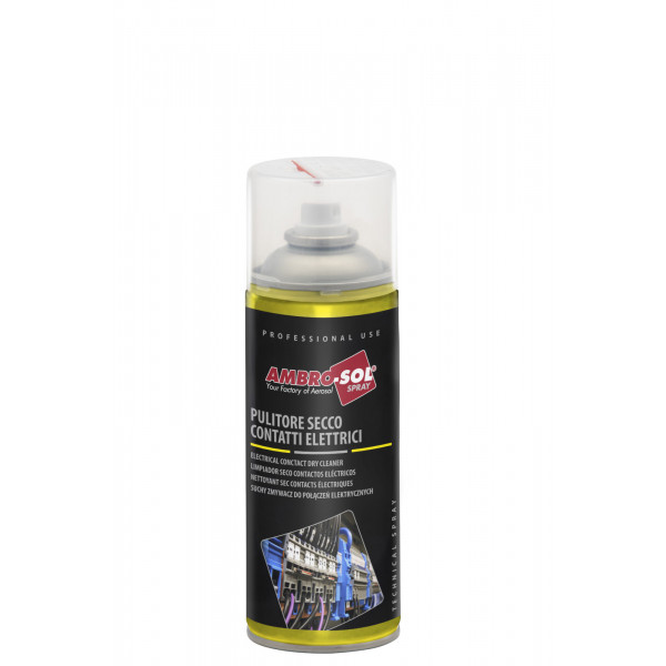photo-Bombe aérosol - Produit nettoyant pour les circuits électriques - 400ml - Ambro Sol
