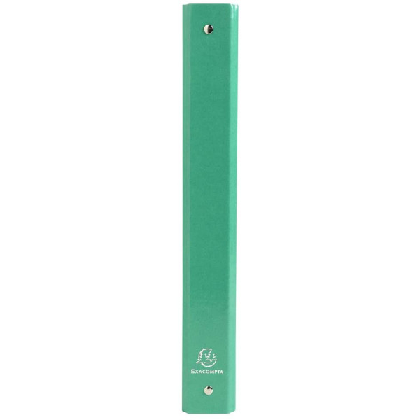 Classeur - A4 + - Carton rigide - 4 anneaux - Vert foncé - Iderama - Exacompta