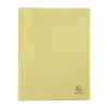 photo-Porte-vue - 80 vues - Jaune pastel - Polypro - A4 - Exacompta