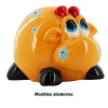 Tirelire pour enfant - Animaux colorés - Vache - Cochon - Girafe - Hippopotame