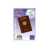 photo-Etui de protection pour passeport - Plastique - Transparent - Exacompta