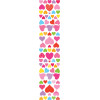 Gommettes - Stickers - Cœurs - Rouleau de 810 pièces - CTOP