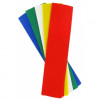 photo-5 feuilles de papier crépon - Assortiment couleurs - 0,5 x 2 m - Loisirs créatifs - CTOP