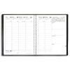Agenda - 2026/2027 - Noir - 1 semaine sur 2 pages - Quo Vadis - Président Impala