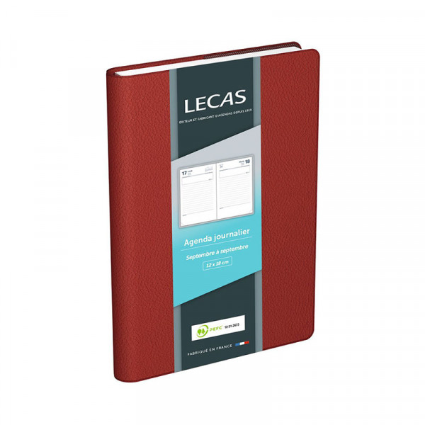 photo-Agenda Journalier 2023/2024 - 12 X 18 Cm - Assorties - Lecas