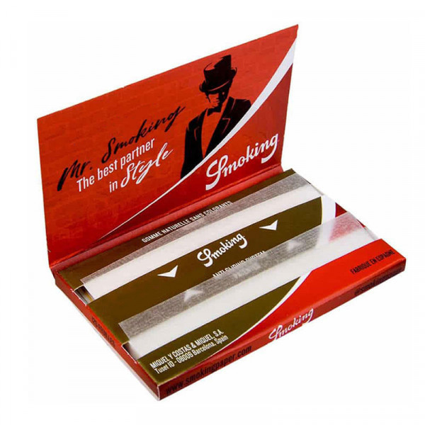 Lot De 25 Carnets Feuilles à Rouler OCB Blanc - Regular - Environ 2500 Feuilles