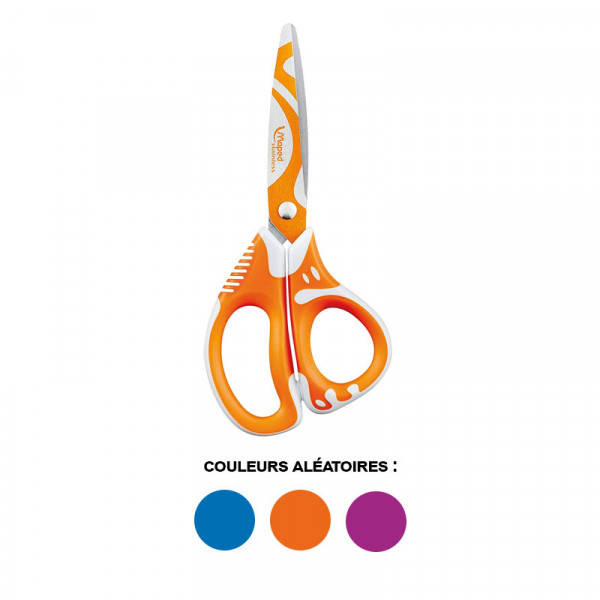 Ciseaux scolaires - Droitiers - 13 cm - Zenoa Fit - Maped
