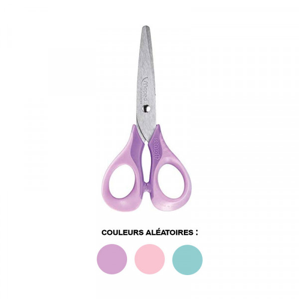 photo-Ciseaux scolaires - Ergonomique - 13 cm -Sensoft Pastel - Maped