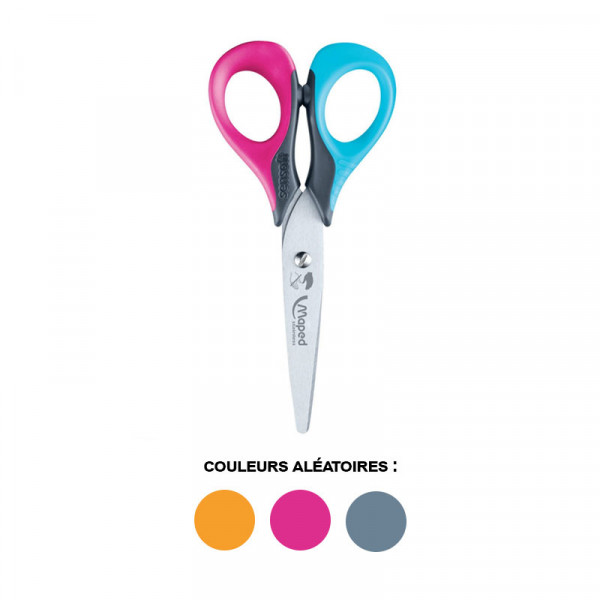 Ciseaux scolaires - Gauchers - 13 cm - Sensoft - Maped