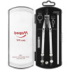Compas technique - Réglage rapide - Métal - Coffret 4 pièces - Maped