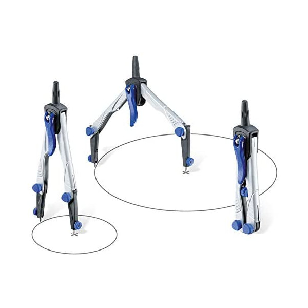 Compas technique - Scolaire - Coffret 4 pièces - Technic Compact - Maped