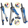 Compas technique - Scolaire - Coffret 4 pièces - Technic Compact - Maped