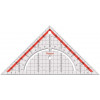 Equerre géométrique - Scolaire - 45° - Hypoténuse 26 cm - Geotechnic - Maped