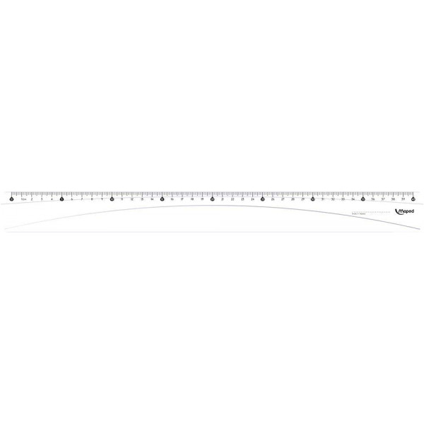 photo-Règle - Plate - 40 cm - Plastique - Maped