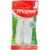 2 gommes - Blanche - Plastique - Greenlogic - Maped