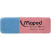 Lot de 2 gommes - Blanche - Double usages - Graphite et encre - Maped