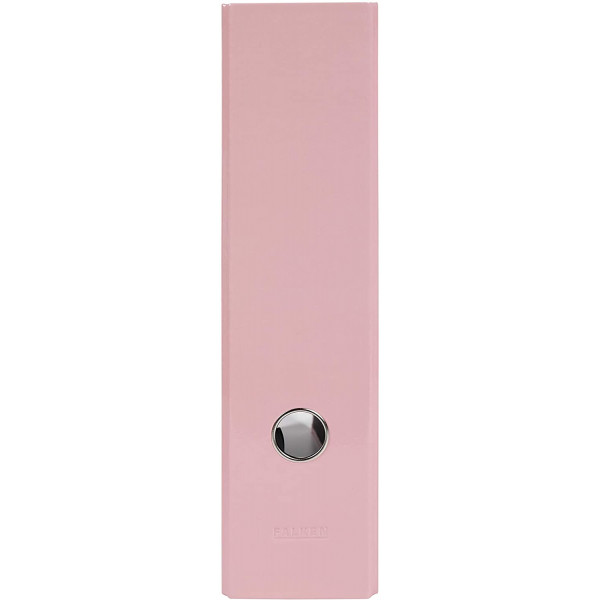 Classeur à levier - 2 anneaux - Polypro - Dos 80 mm - Rose - Exacompta