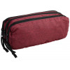 photo-Trousse - Scolaire - Rouge - Rectangulaire - 3 compartiments - School