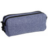Trousse - Scolaire - Bleu - Rectangulaire - 2 compartiments - School