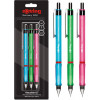 photo-Lot de 3 porte-mines - 0,7 mm - HB - Rechargeable - Visuclick 0.7 - Rotring