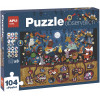 photo-Puzzle - Enfant - 104 pièces - Thème la forêt - Apli Kids