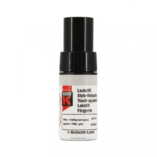 Stylo de retouche pour carrosserie de voiture - Multi-marques - Apprêt - Gris - Auto K