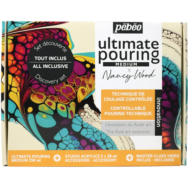 Set découverte - Ultimate Pouring - Pébéo x Nancy Wood