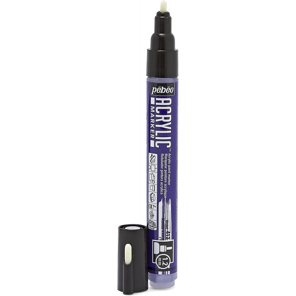 Feutre - Marqueur - Acrylic Marker - Pébéo - Violet - 1,2mm