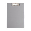 Porte-bloc avec rabat - format A4 - gris - MAUL | Surdiscount