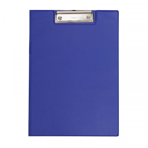 Porte-bloc plastifié - format A4 - bleu foncé - MAUL | Surdiscount