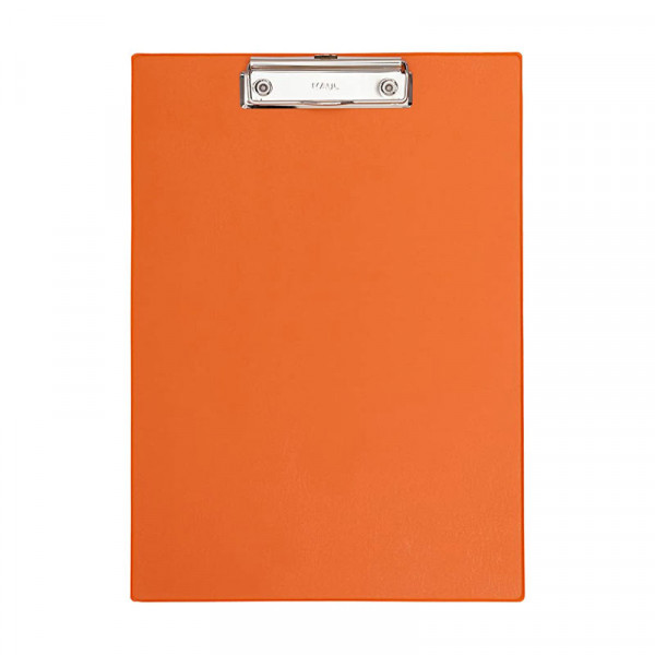 Porte-bloc plastifié - format A4 - orange - MAUL | Surdiscount