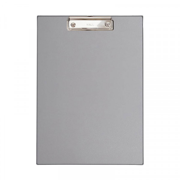 Porte-bloc plastifié - format A4 - gris - MAUL | Surdiscount