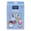 photo-Kit peinture pour fenêtres - 4 couleurs - Motifs - Assortiment - Lefranc Bourgeois