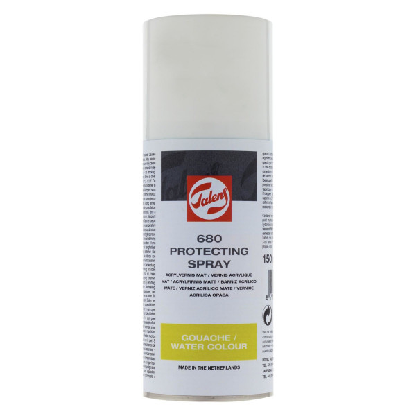 photo-Vernis - Spray protecteur - Gouache Aquarelle Encres - Incolore - 150ml - Talens