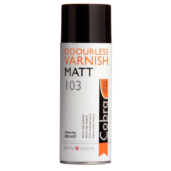 photo-Vernis - Mat - Transparent - Peinture à l'huile - 400ml - Cobra