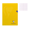 Cahier - A4 (21x29,7cm) - Grands carreaux - 96 pages - couverture en polypro - sans spirale - Clairefontaine - Mimesys
