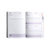 Agenda - 2026/2027 - Scolaire - Rose brillant - 1jour par page - Septembre à Septembre - Exacompta