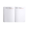 Agenda - 2026/2027 - Scolaire - Rose brillant - 1jour par page - Septembre à Septembre - Exacompta