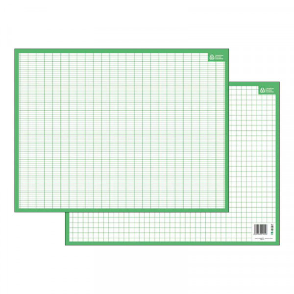 photo-Grande ardoise - Grands carreaux - Petits carreaux - 42 x 32 cm - Bouchut